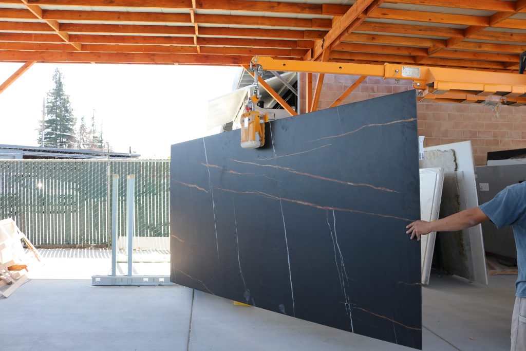 slabs in our countertop store